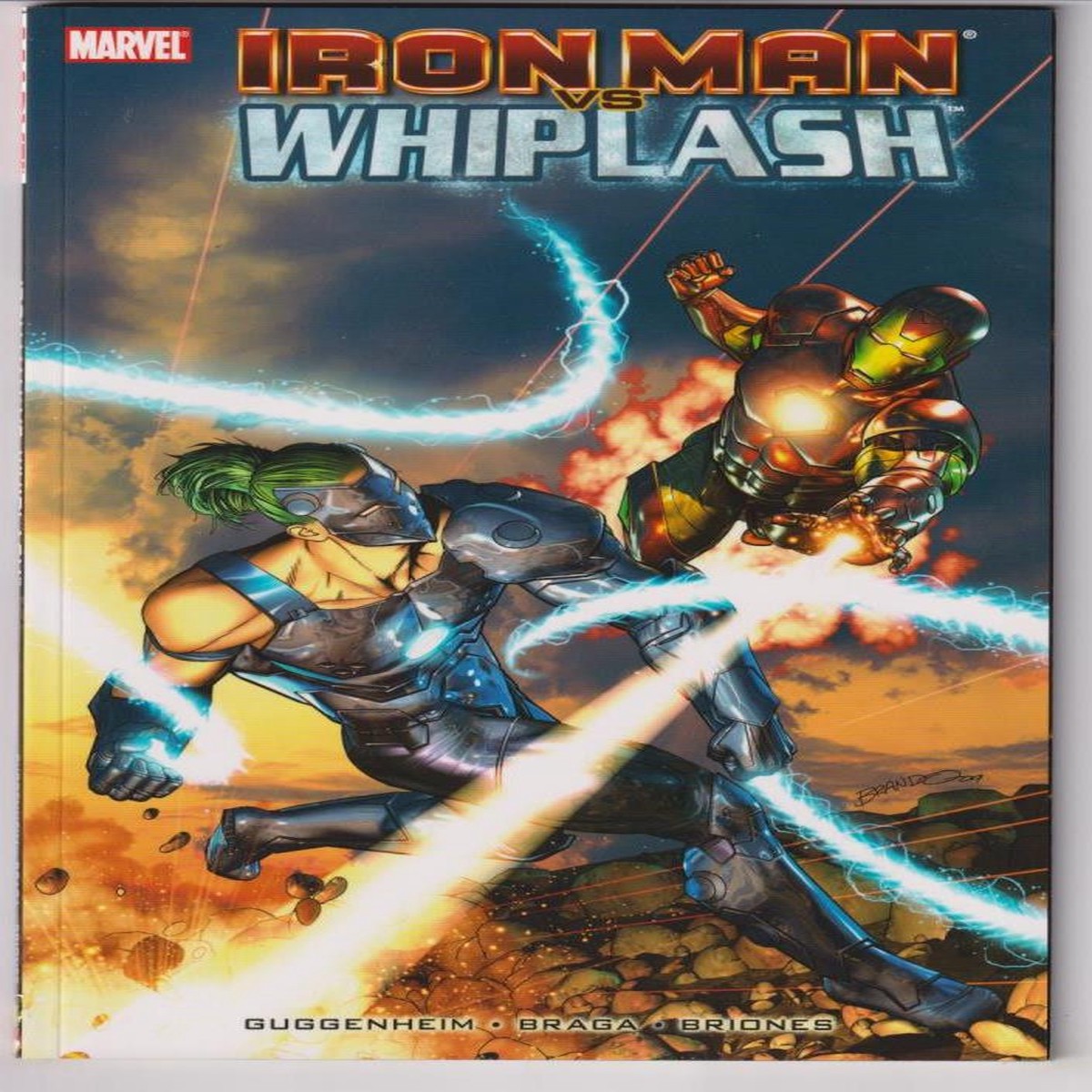 IRON MAN VS WHIPLASH TP "NEW UNREAD"