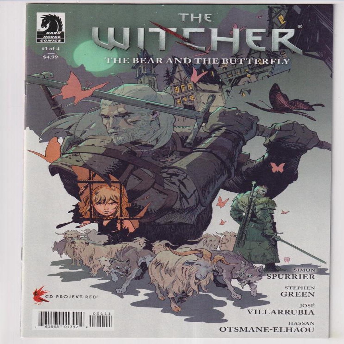 WITCHER BEAR & BUTTERFLY #1 (DARK HORSE 2025) "NEW UNREAD"