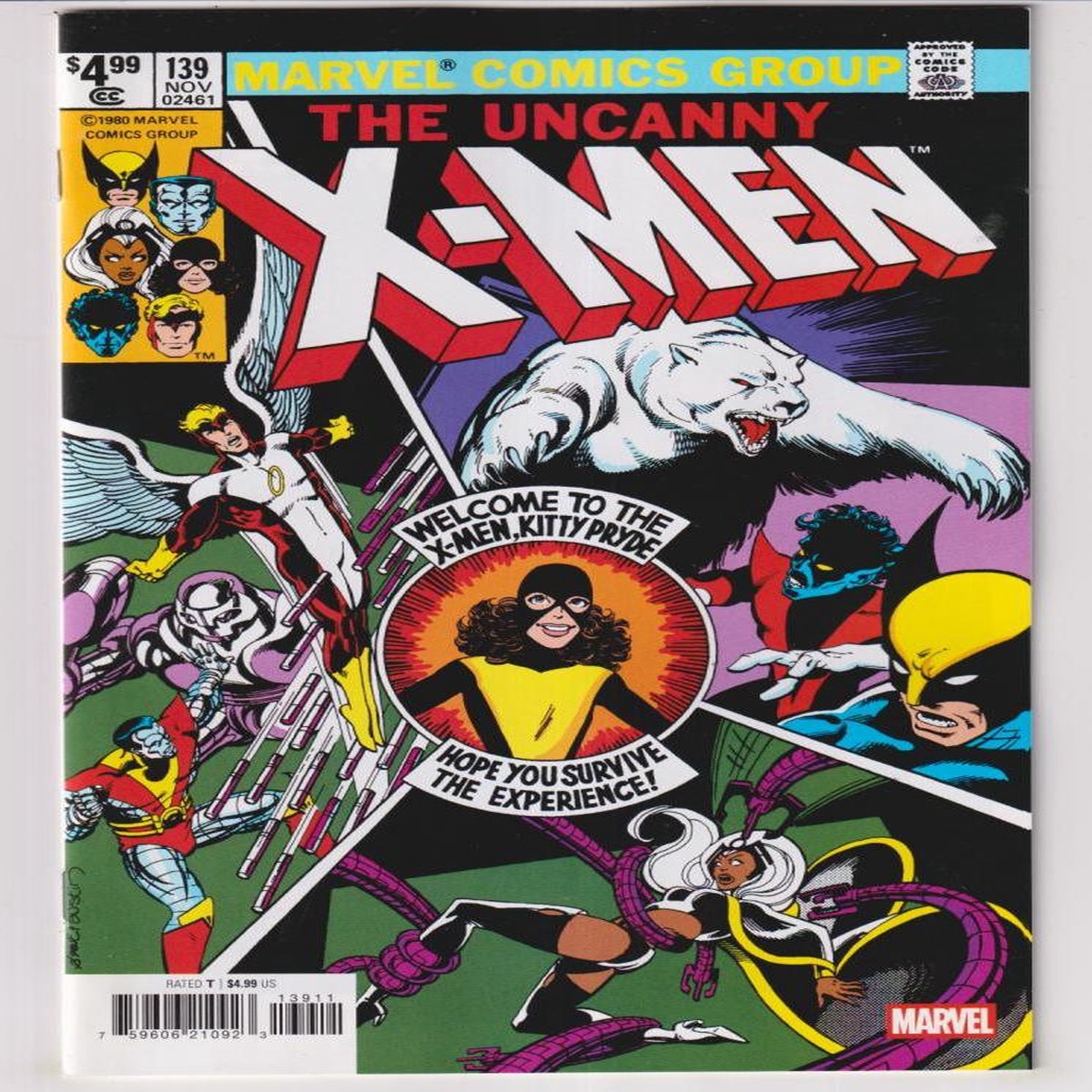 X-MEN/UNCANNY X-MEN #139 FACSIMILE EDITION (MARVEL 2025) "NEW UNREAD"