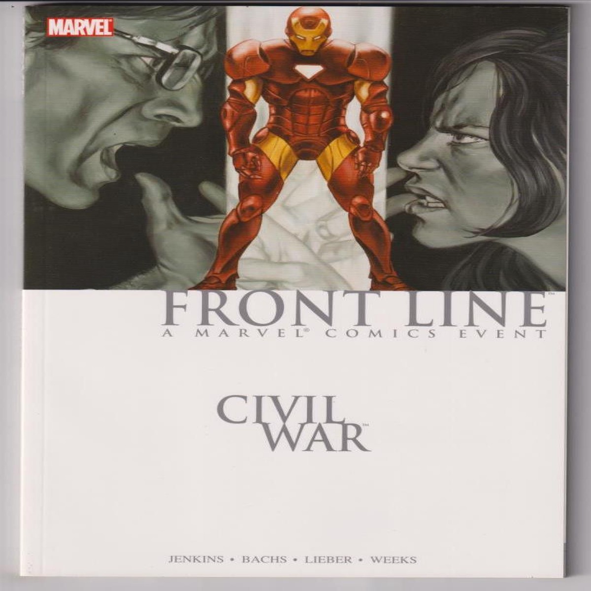 CIVIL WAR FRONT LINE TP BOOK 02"NEW UNREAD"