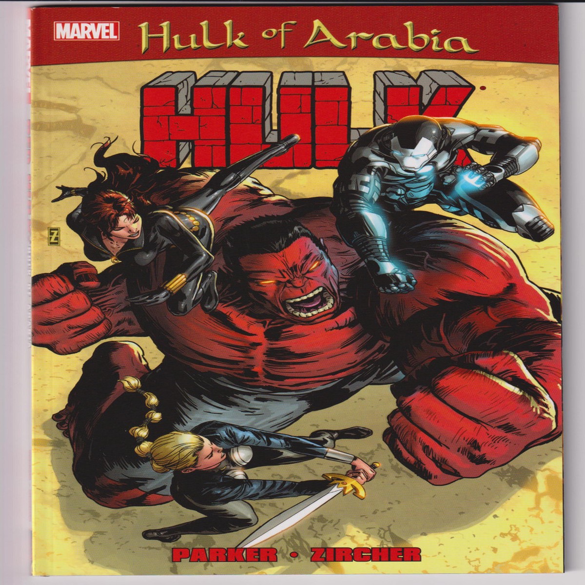 RED HULK HULK OF ARABIA TP "NEW UNREAD" C4
