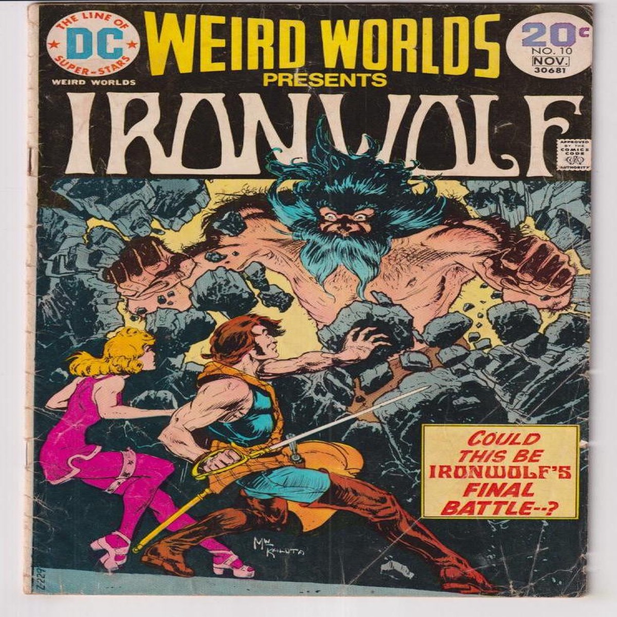 WEIRD WORLDS #10 (DC 1974) C2