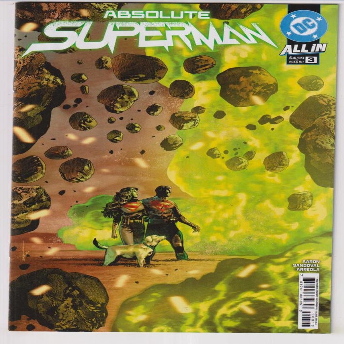 ABSOLUTE SUPERMAN #03 Third Printing (DC 2025) "NEW UNREAD" C2