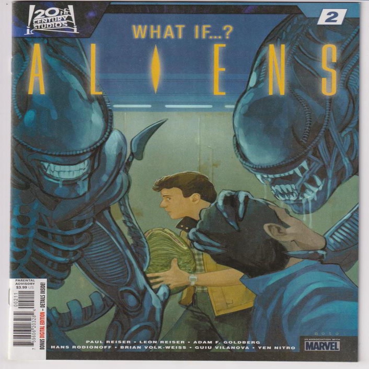 ALIENS WHAT IF #2 (MARVEL 2024) C2 "NEW UNREAD"