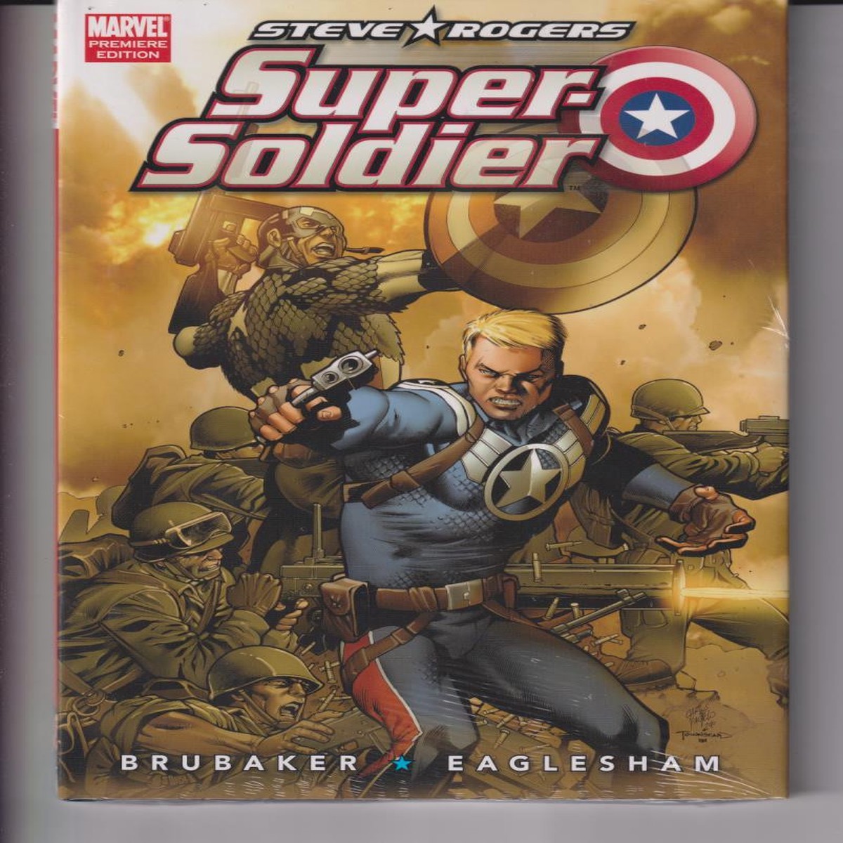 STEVE ROGERS PREM HC SUPER-SOLDIER "NEW UNREAD"