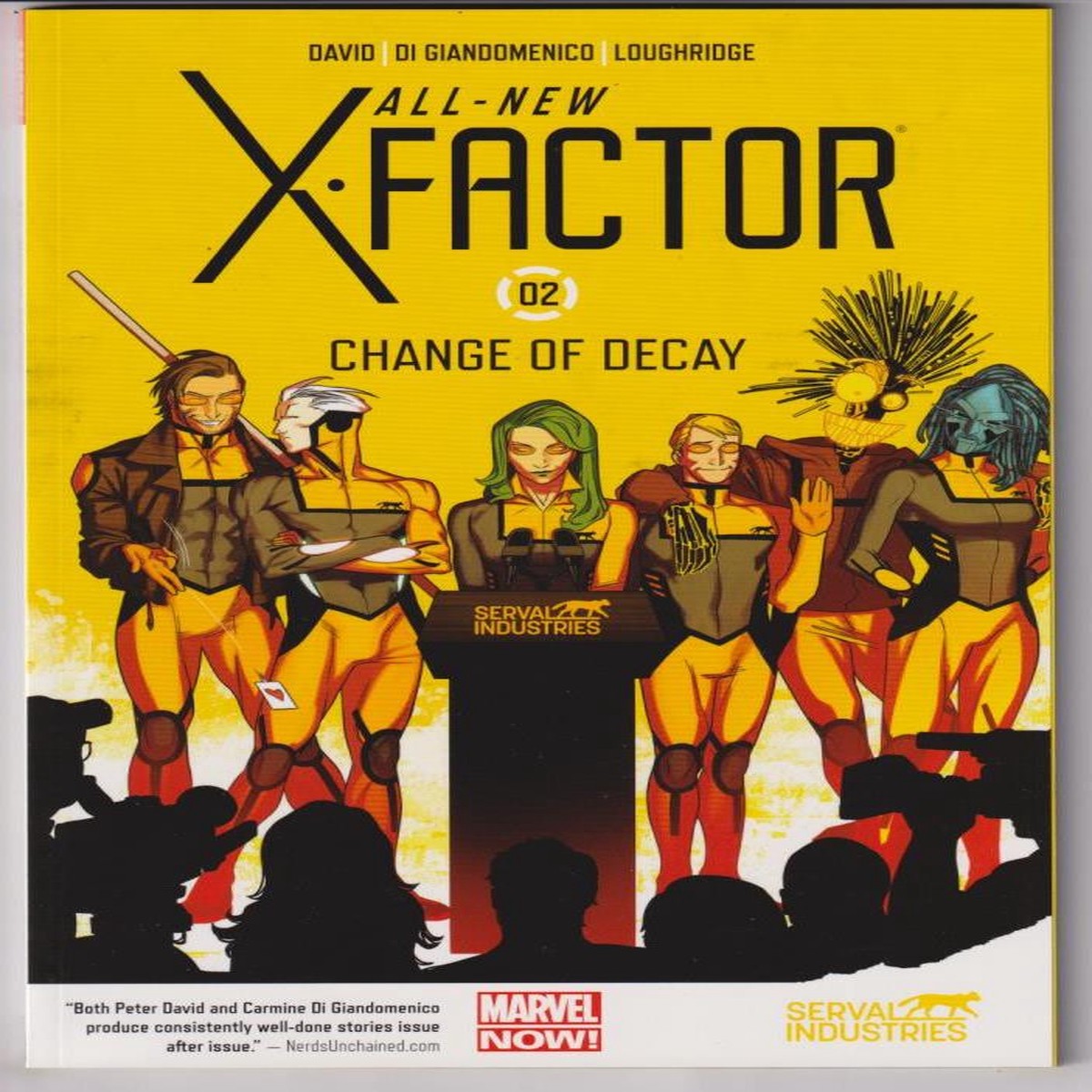ALL NEW X-FACTOR TP VOL 02 CHANGE OF DECAY “NEW UNREAD”