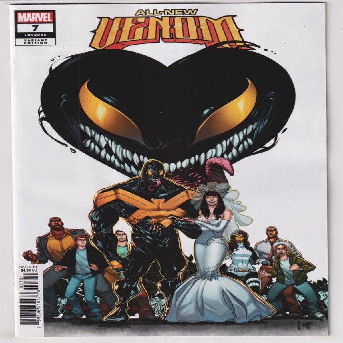 ALL NEW VENOM #07 DAVID BALDEON SPOILER VARIANT (MARVEL 2025) "NEW UNREAD"