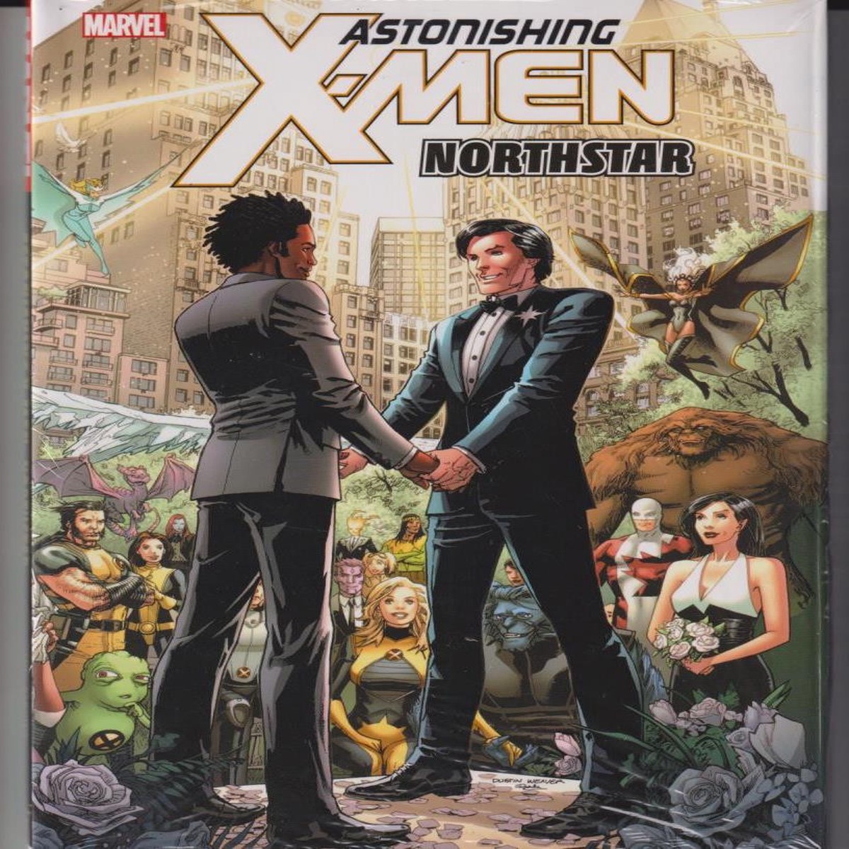 ASTONISHING X-MEN NORTHSTAR HC WEAVER CVR “NEW UNREAD”