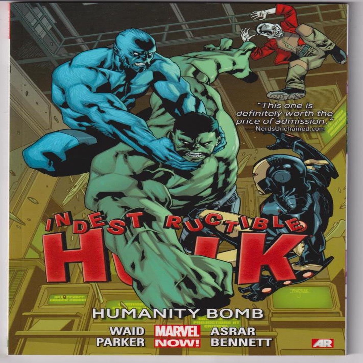 INDESTRUCTIBLE HULK TP VOL 04 HUMANITY BOMB "NEW UNREAD"