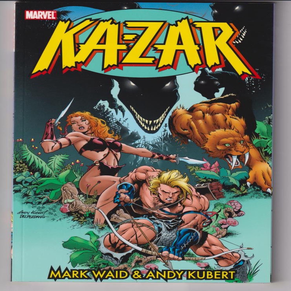 KA-ZAR BY MARK WAID & ANDY KUBERT TP VOL 01 "NEW UNREAD"