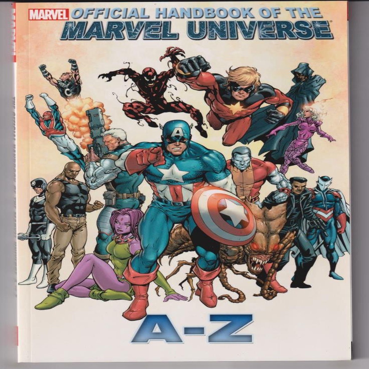 OFF HANDBOOK OF MARVEL UNIVERSE A TO Z TP VOL 02 "NEW UNREAD"