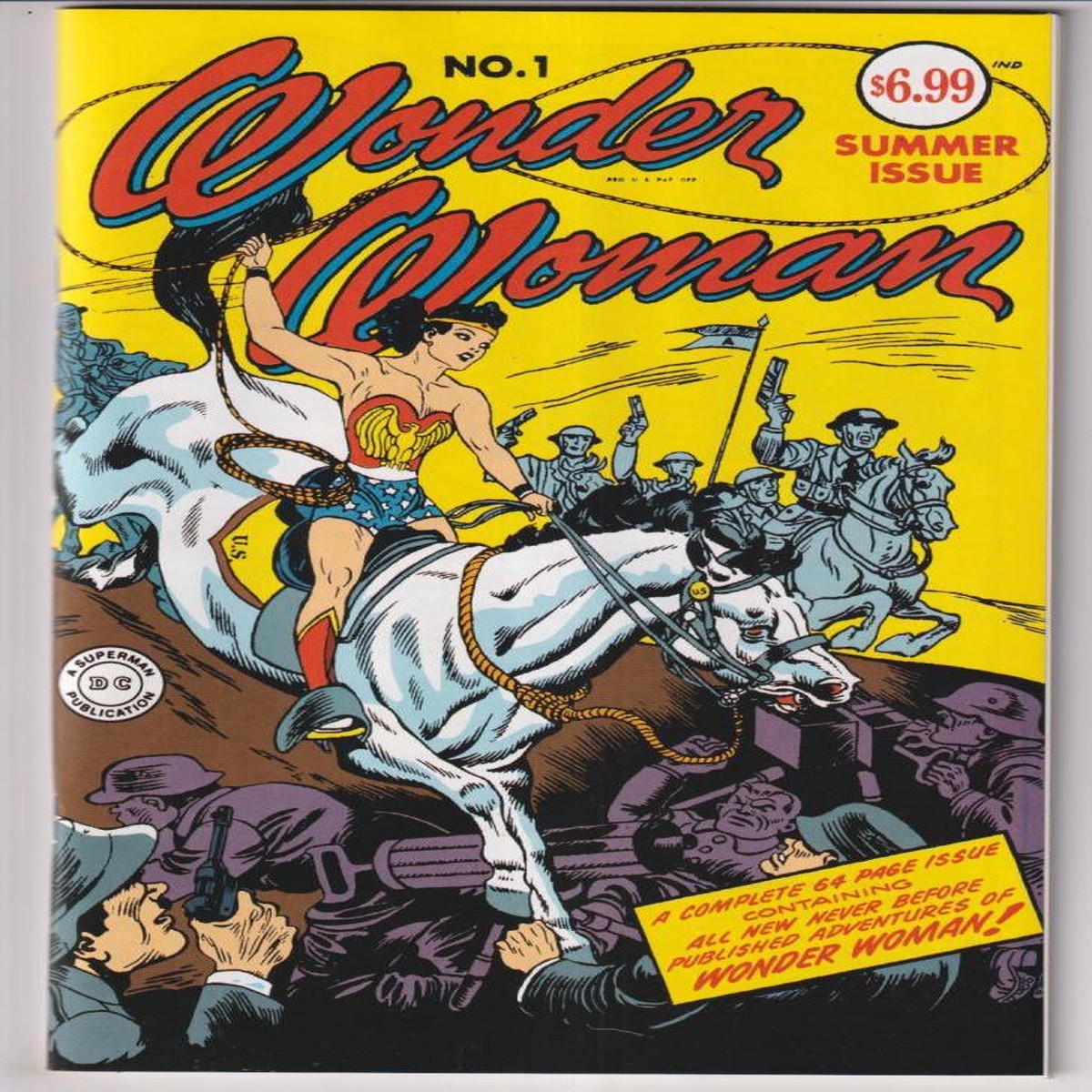 WONDER WOMAN #001 (1942) FACSIMILE EDITION (DC 2023) "NEW UNREAD" C2
