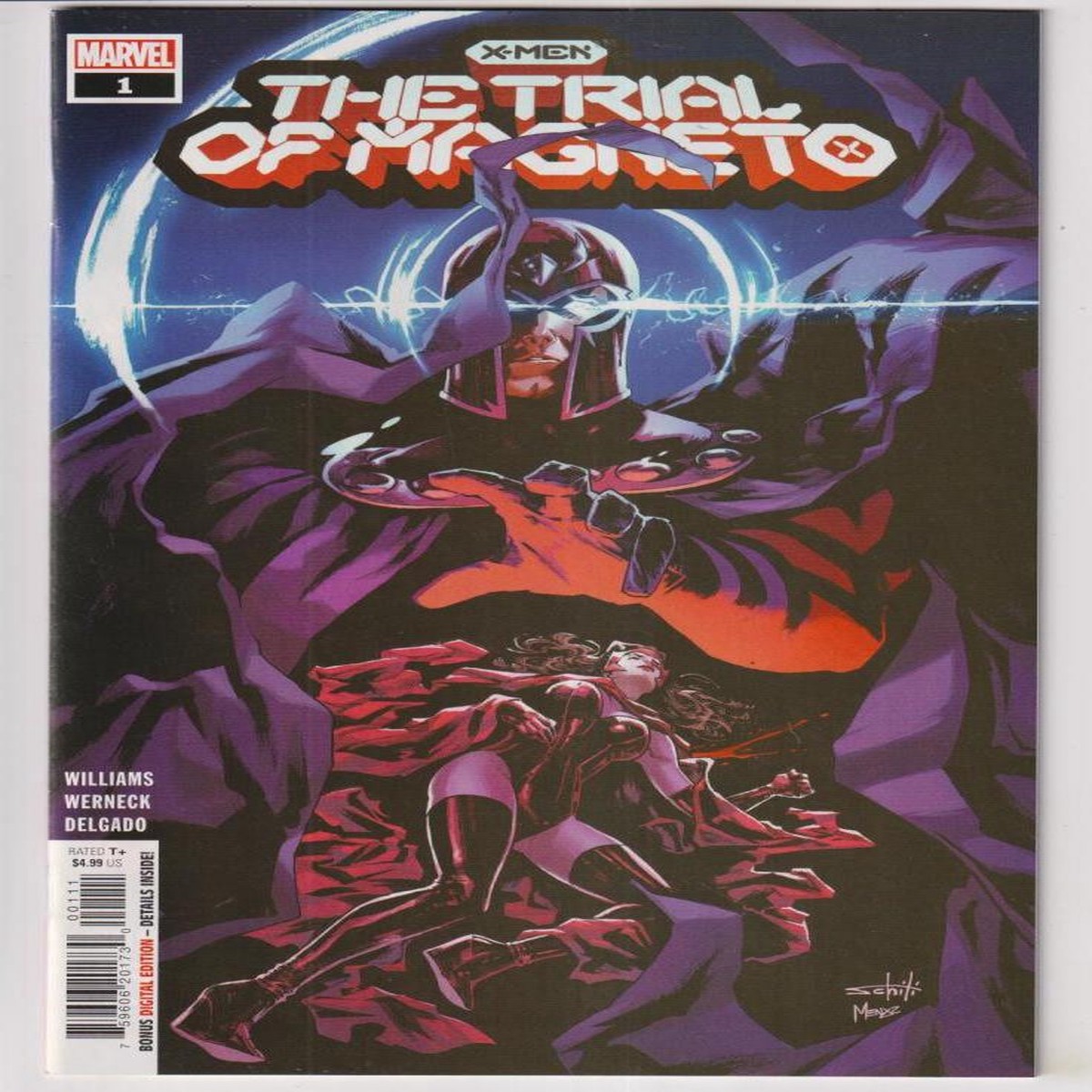 X-MEN TRIAL OF MAGNETO #1 (OF 5) (MARVEL 2021) "NEW UNREAD" C2