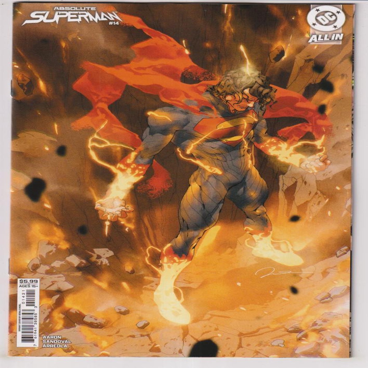 ABSOLUTE SUPERMAN #14 CVR B (DC 2025) "NEW UNREAD"