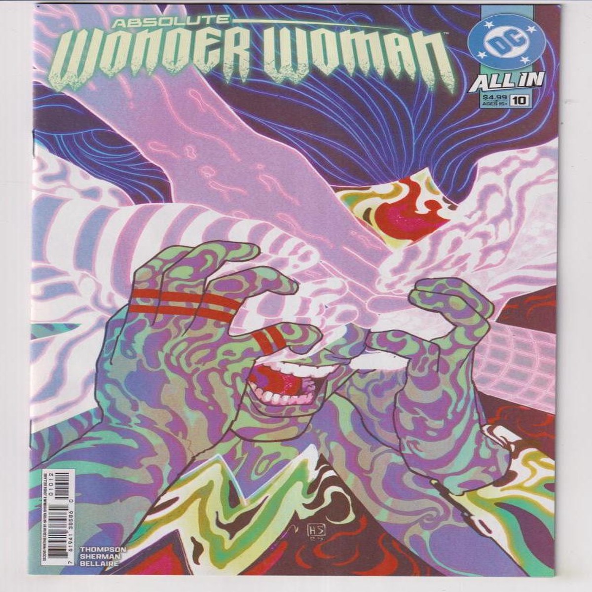 ABSOLUTE WONDER WOMAN #10 Second Printing (DC 2025) "NEW UNREAD"