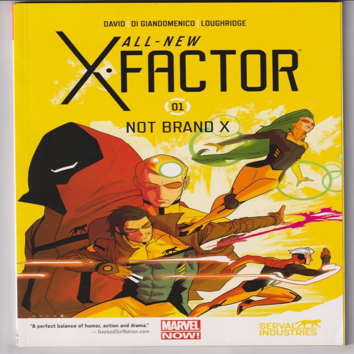 ALL NEW X-FACTOR TP VOL 01 NOT BRAND X “NEW UNREAD”
