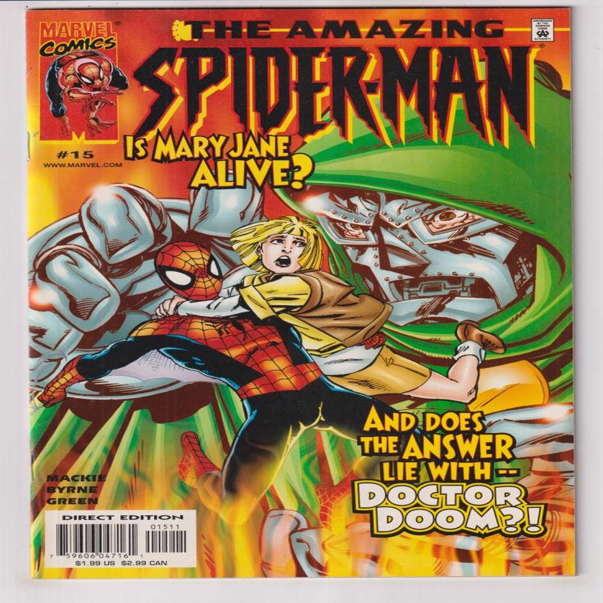 AMAZING SPIDER-MAN (1999) #15 (MARVEL 2000) C2