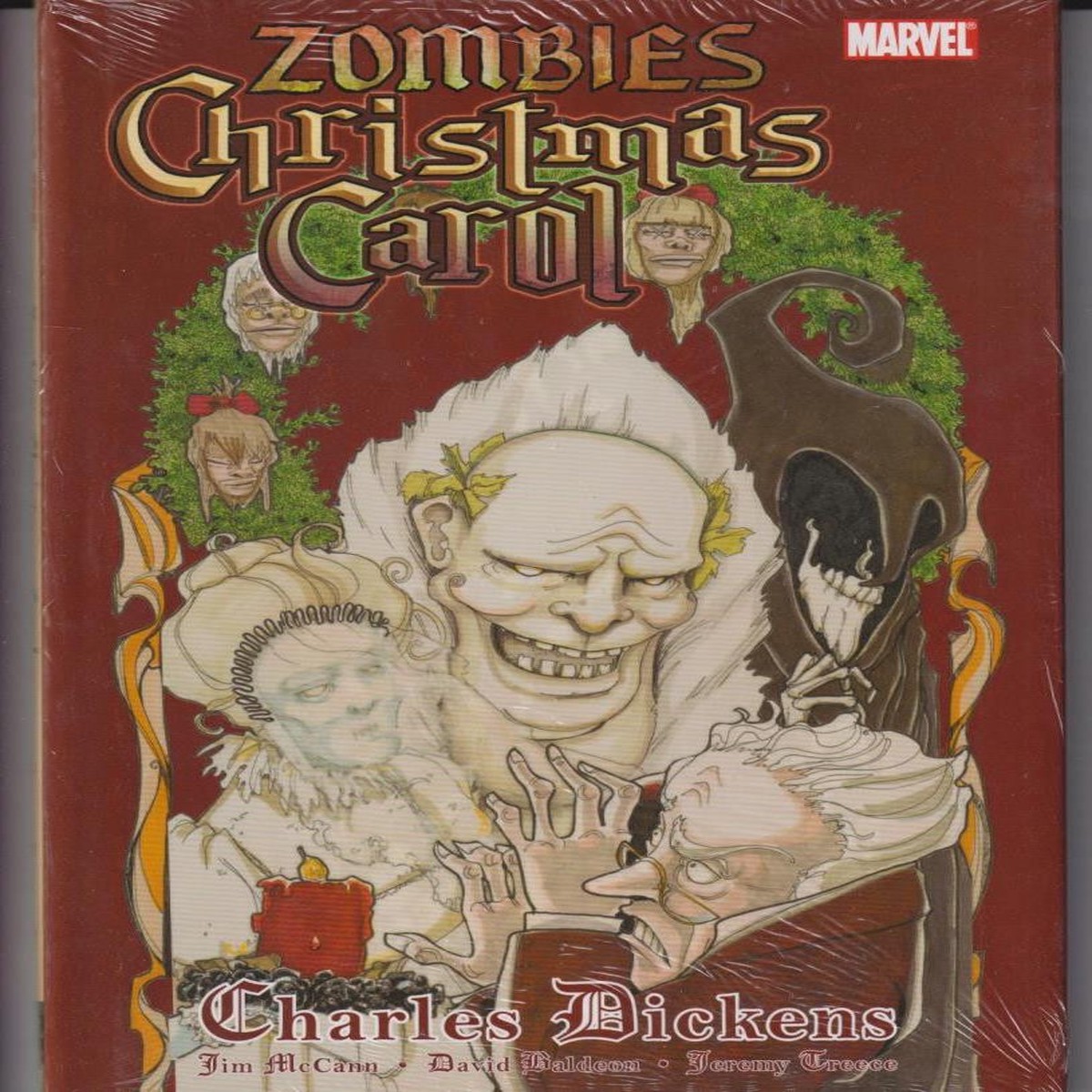ZOMBIES CHRISTMAS CAROL HC LEE DM VAR ED “NEW UNREAD”
