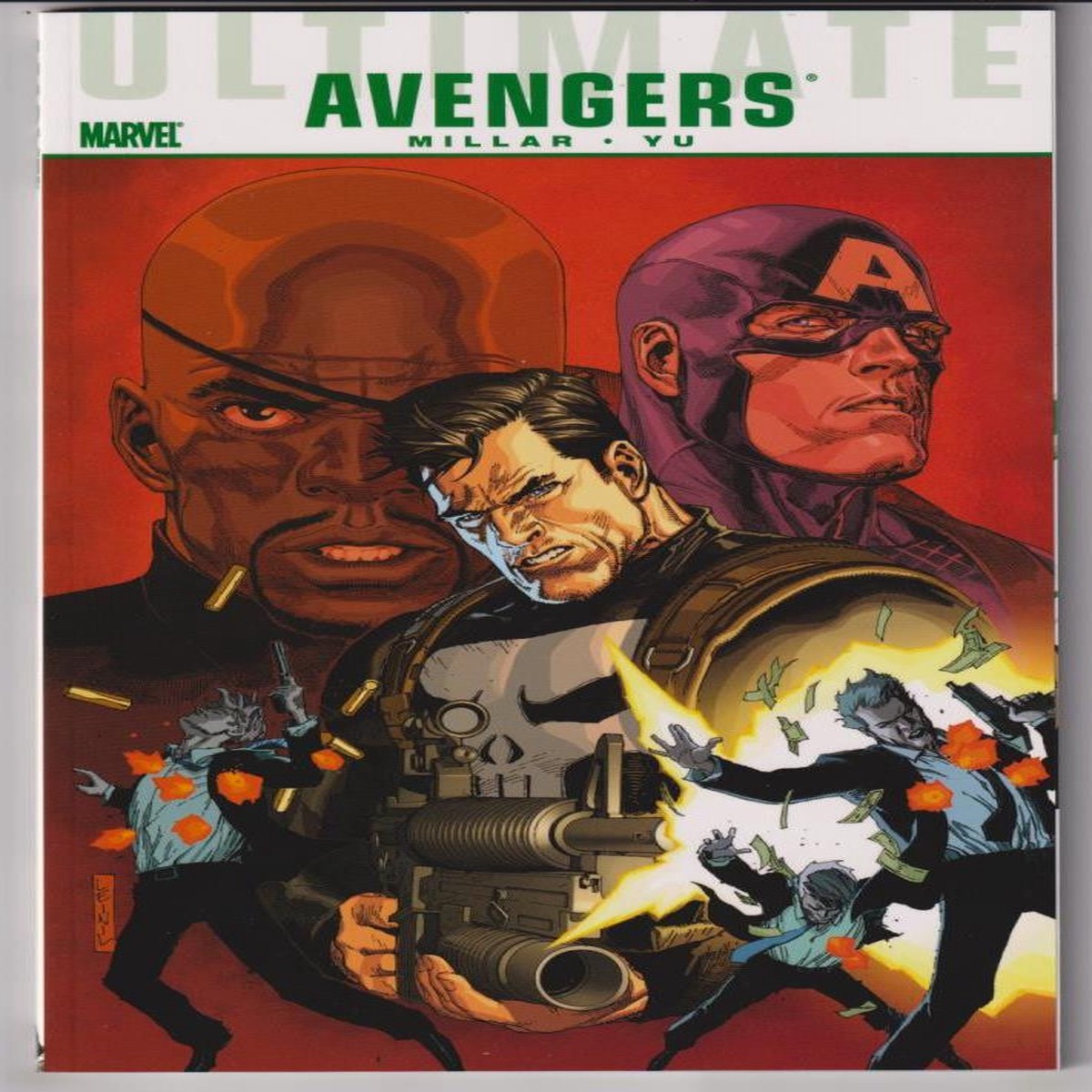 ULTIMATE COMICS AVENGERS TP CRIME AND PUNISHMENT "NEW UNREAD"