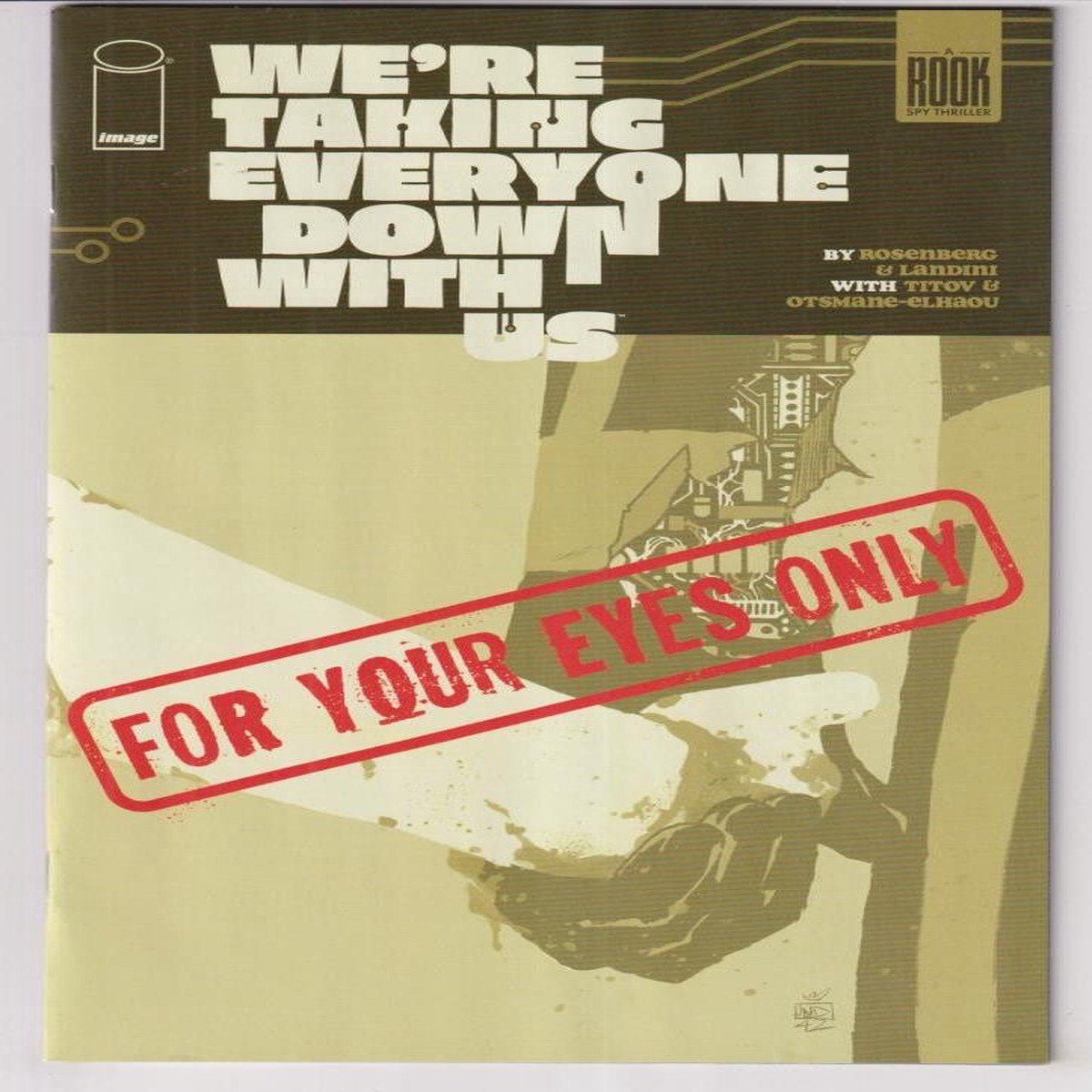 WE'RE TAKING EVERYONE DOWN WITH US PREVIEW (IMAGE 2025) "NEW UNREAD"