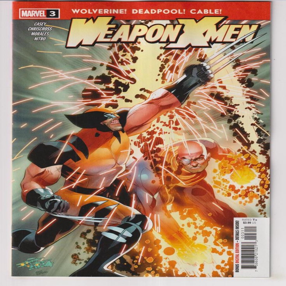 WEAPON X-MEN (2025) #3 (OF 5) (MARVEL 2025) "NEW UNREAD"