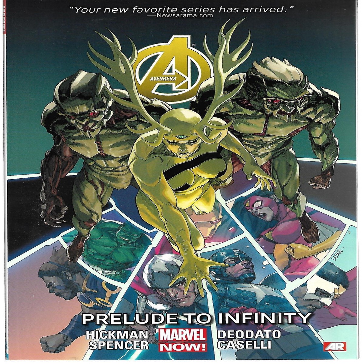 AVENGERS TP VOL 03 PRELUDE TO INFINITY "NEW UNREAD"