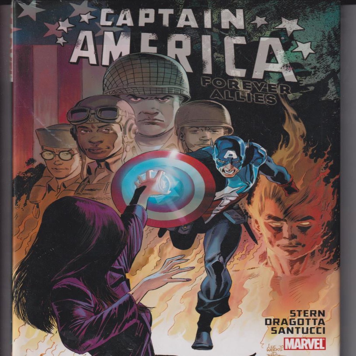 CAPTAIN AMERICA FOREVER ALLIES HC "NEW UNREAD"