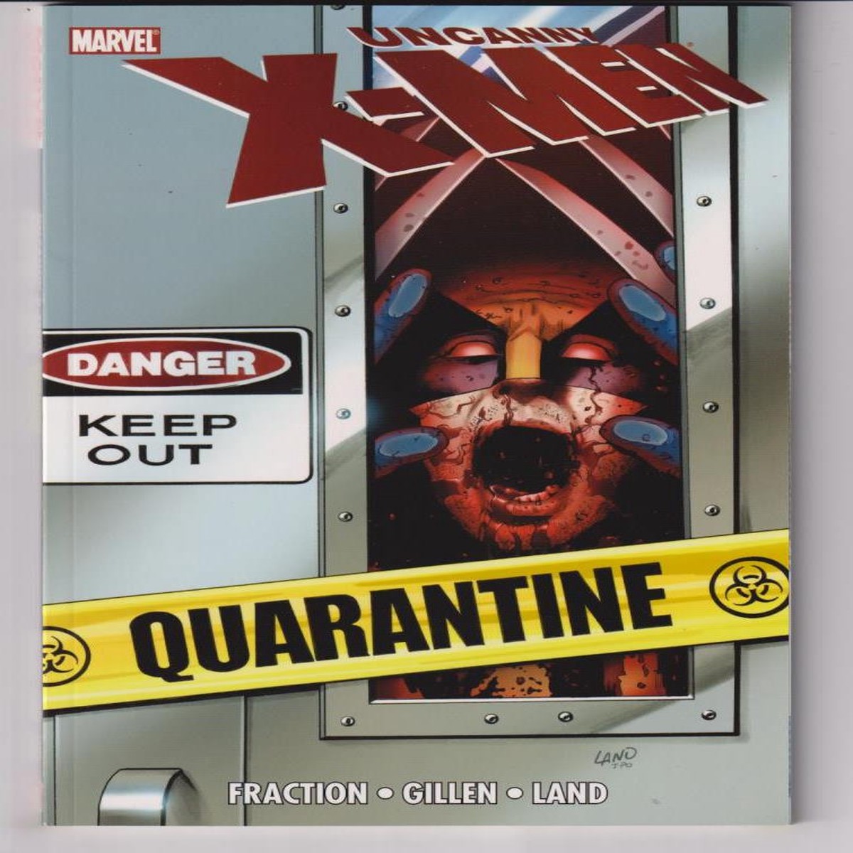 UNCANNY X-MEN TP QUARANTINE "NEW UNREAD"