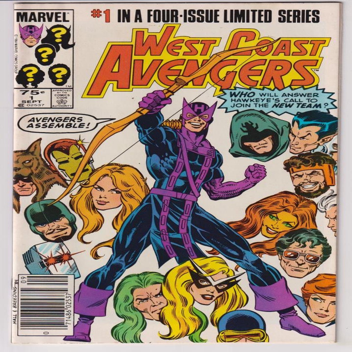 WEST COAST AVENGERS (1984) #1 (MARVEL 1984)