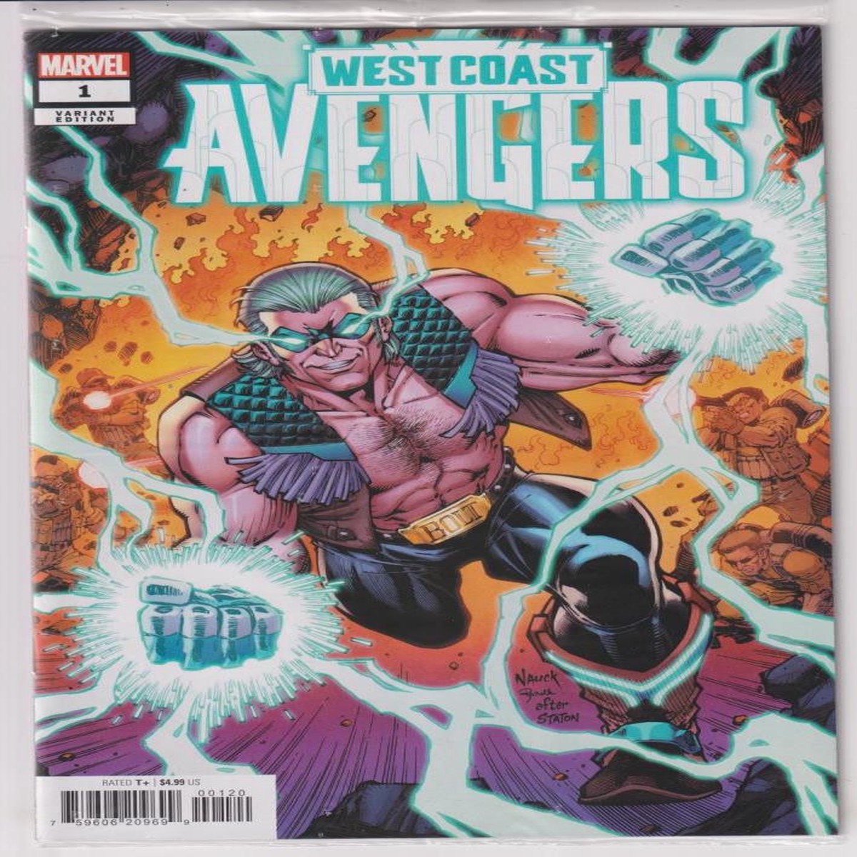 WEST COAST AVENGERS (2024) #01 ONE PER STORE THANK YOU VAR (MARVEL 2024) "NEW UNREAD"