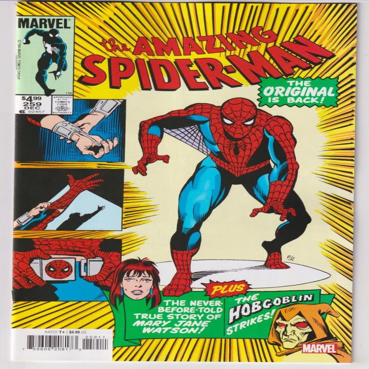 AMAZING SPIDER-MAN #259 FACSIMILE ED (MARVEL 2024) "NEW UNREAD"