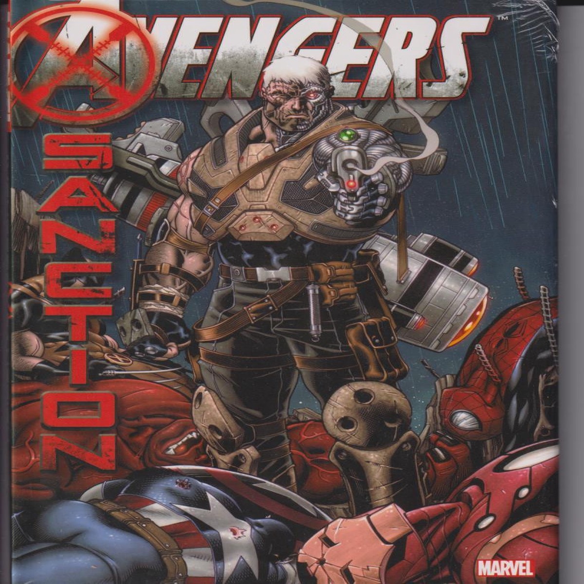 AVENGERS X-SANCTION HC "NEW UNREAD"