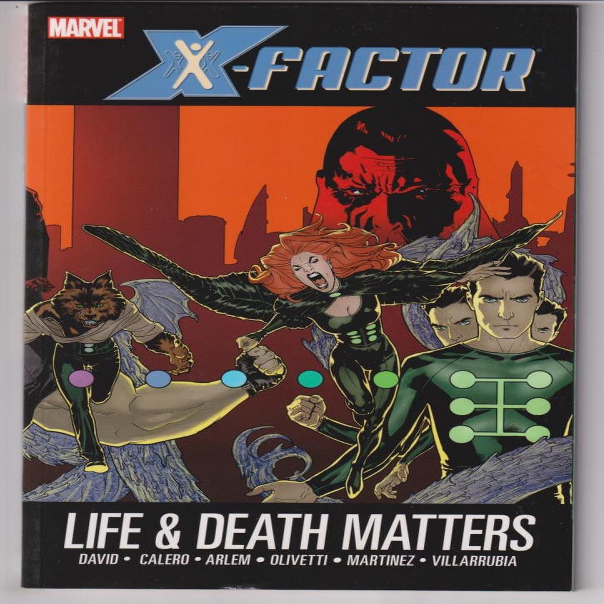 X-FACTOR TP VOL 02 LIFE AND DEATH MATTERS "NEW UNREAD"