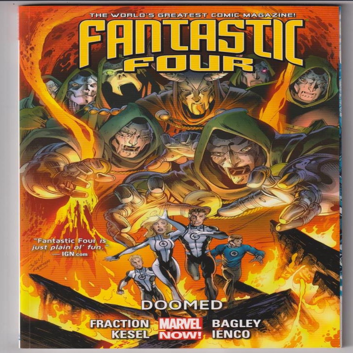 FANTASTIC FOUR TP VOL 03 DOOMED "NEW UNREAD"