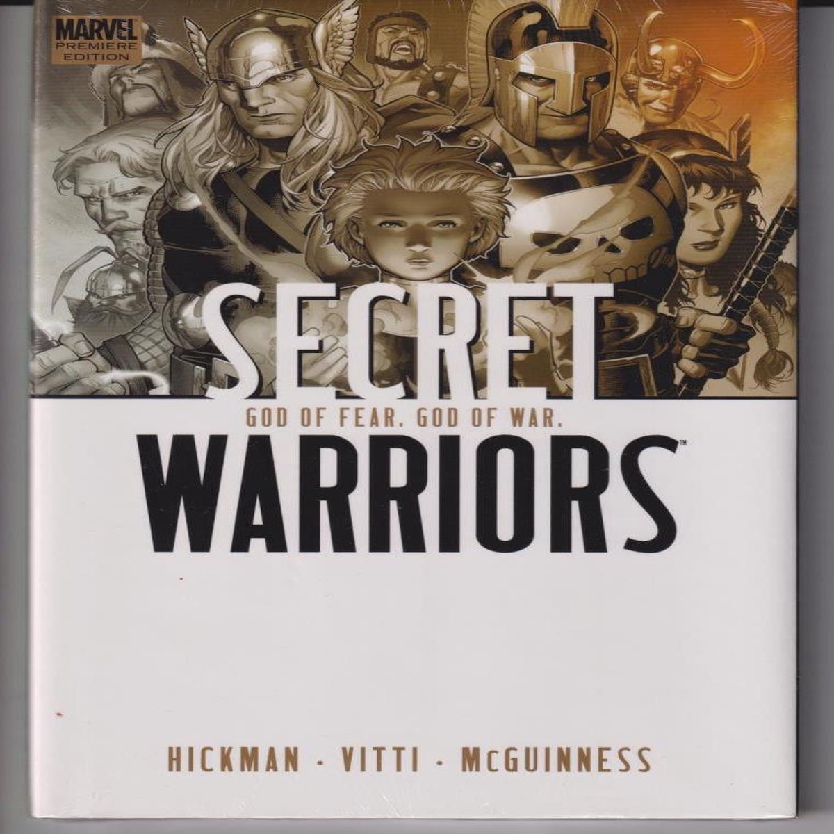 SECRET WARRIORS PREM HC VOL 02 GOD OF FEAR GOD OF WAR "NEW UNREAD"