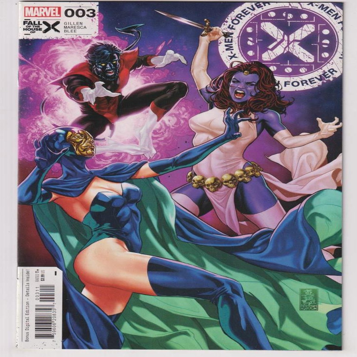X-MEN FOREVER #3 (MARVEL 2024) C2 "NEW UNREAD"