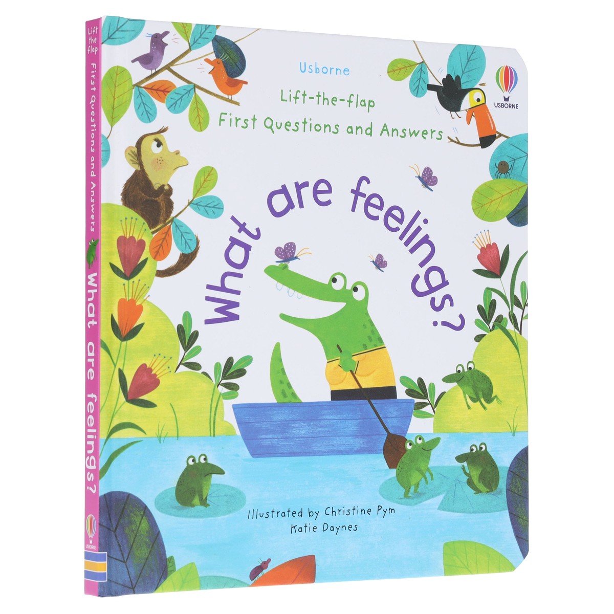 What are Feelings? (Usborne: Lift-the-Flap First Questions & Answers) - Ages 4+ - Board Book