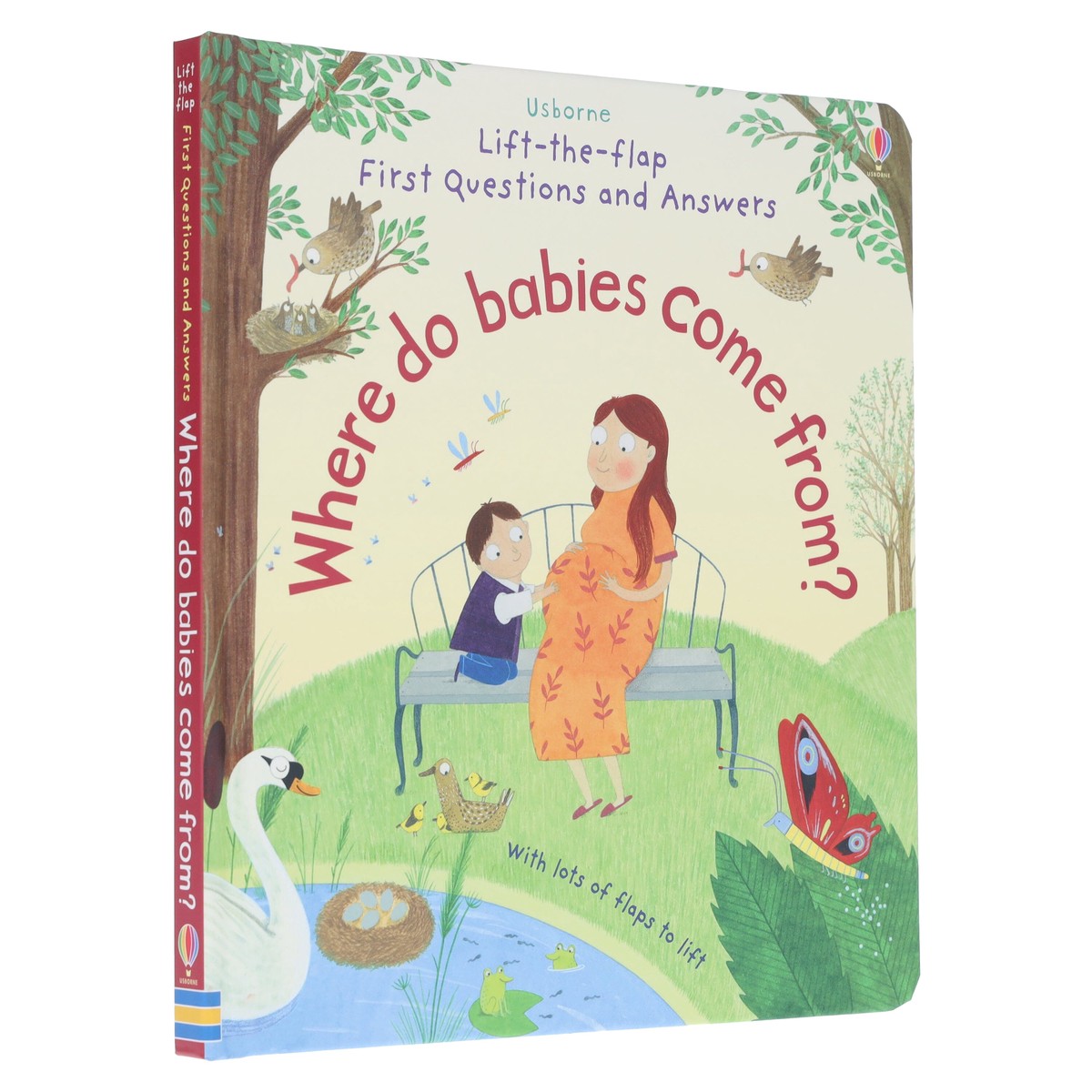 Where Do Babies Come from? (Usborne: Lift-The-Flap First Questions & Answers) - Ages 3-5 - Board Book