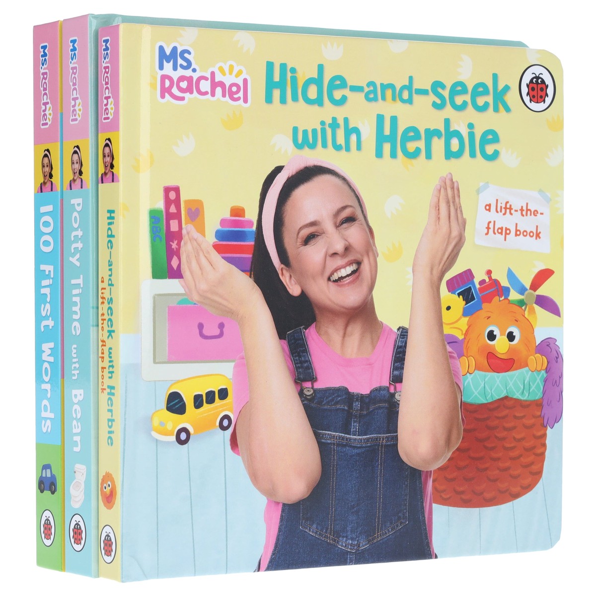 Ms Rachel's Collection Illustrated 3 Books: Early Learning & Speech Development Set - Ages 1-5 - Board Book