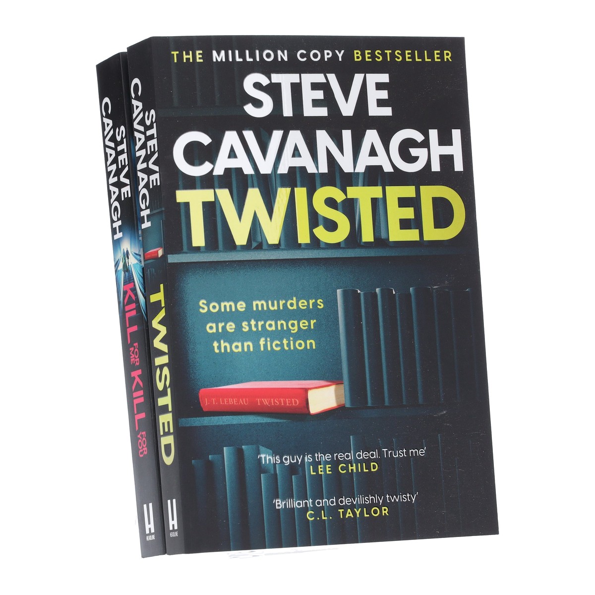 Steve Cavanagh Collection (Twisted & Kill For Me Kill For You) 2 Books Set - Fiction - Paperback