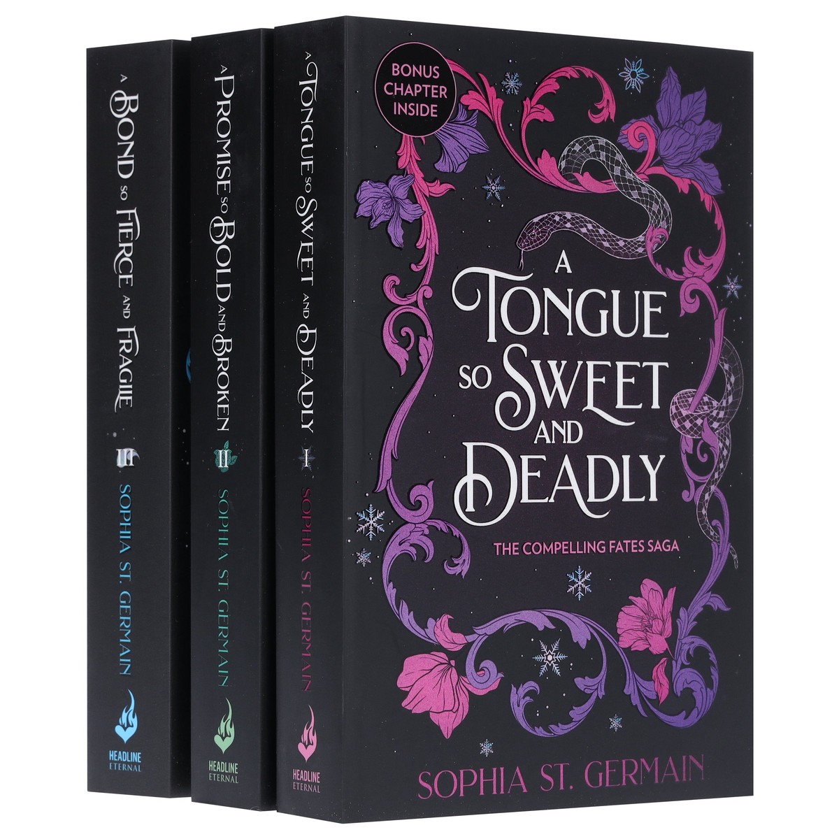 The Compelling Fates Saga by Sophia St. Germain 3 Books Collection Set - Fiction - Paperback