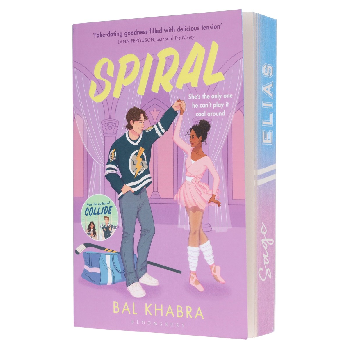 Spiral by Bal Khabra (Off the Ice Series Book 2) Sprayed Edge - Fiction - Paperback