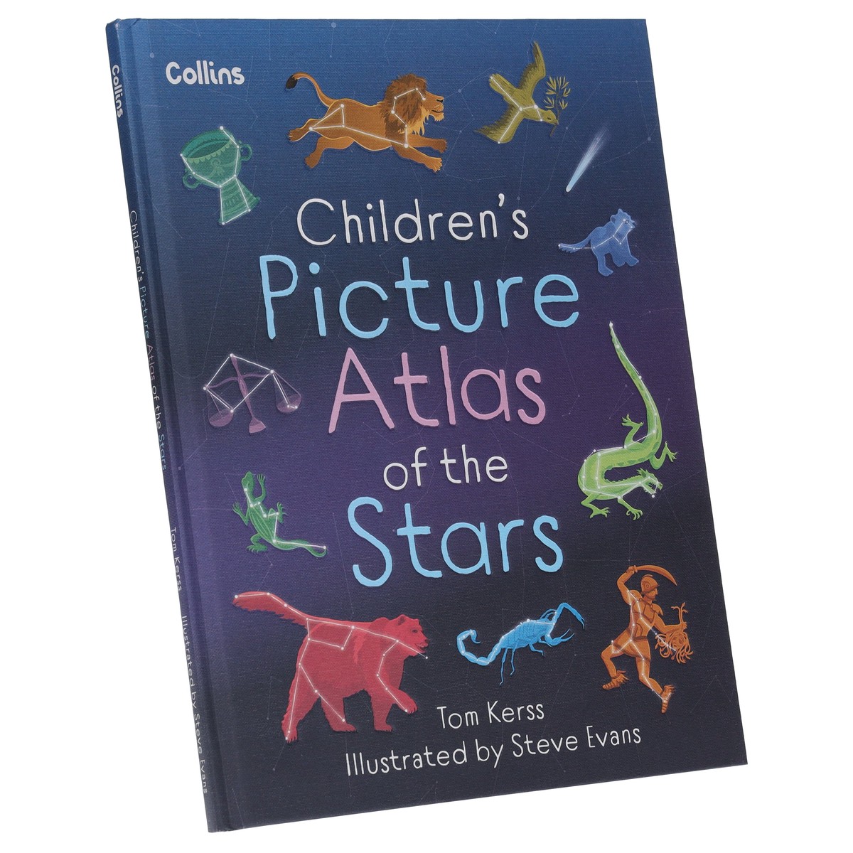 Childrens Picture Atlas of the Stars by Tom Kerss – Ages 7-9 – Hardback