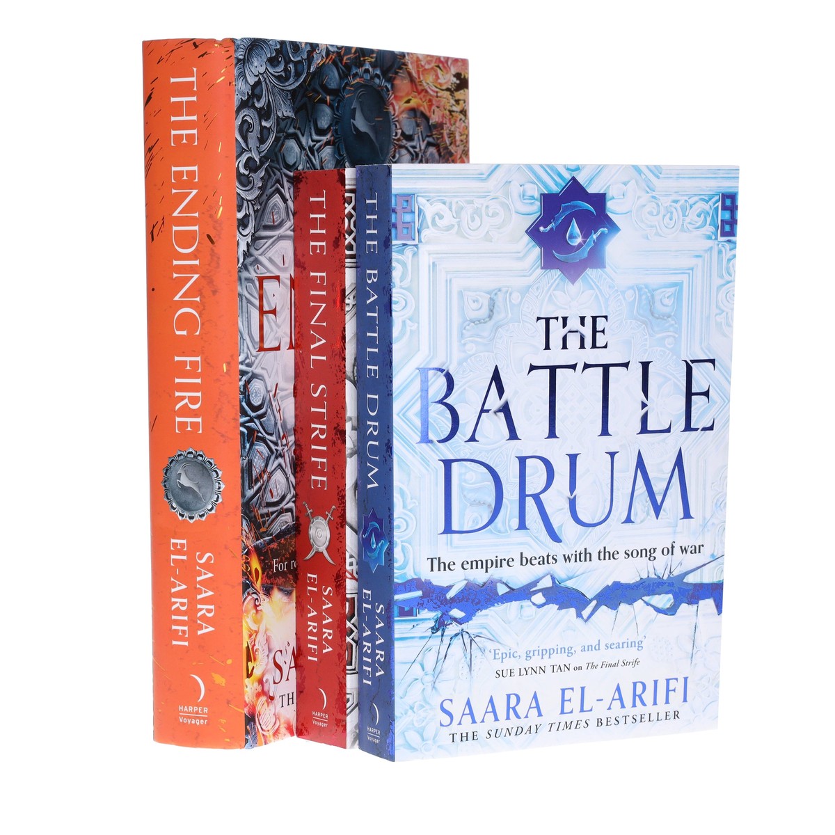 Damaged - The Ending Fire Series By Saara El-Arifi 3 Books Complete Collection Set - Fiction - Paperback/Hardback - T 37