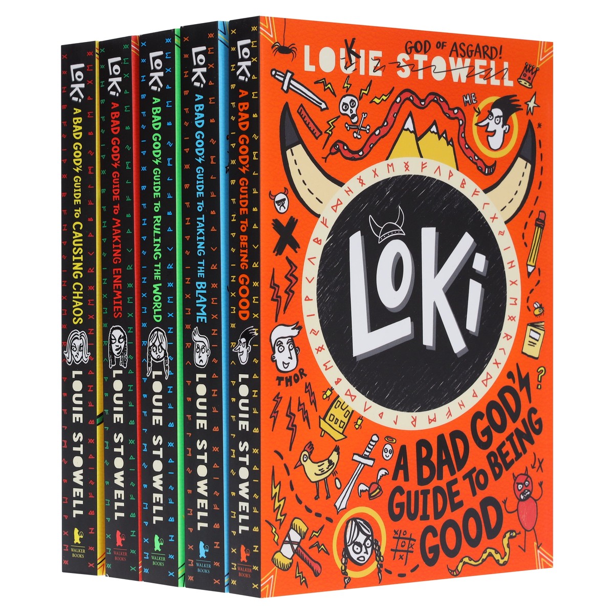 Loki: A Bad Gods Guide Series by Louie Stowell 5 Books Collection Set - Ages 9-12 - Paperback