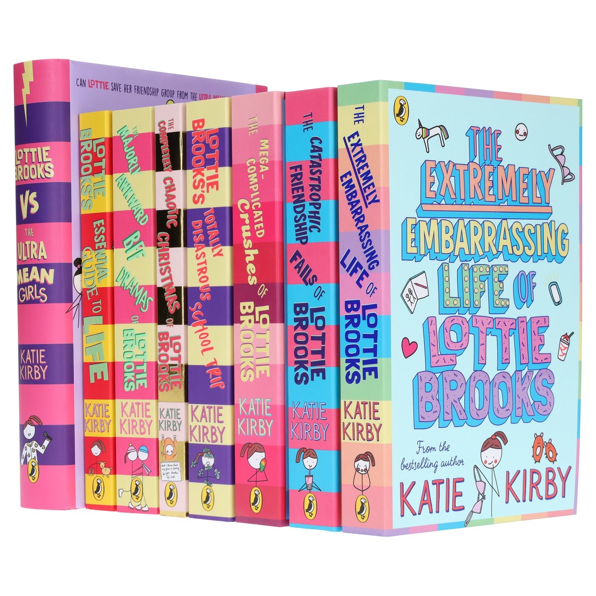 Lottie Brooks Series By Katie Kirby 8 Books Collection Set - Ages 9-12 - Paperback/Hardback
