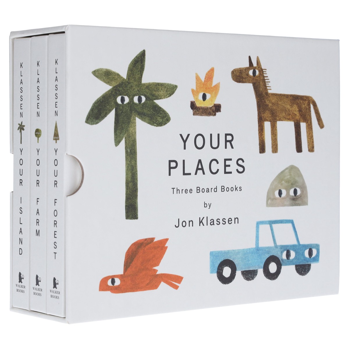 Your Places: A Trio of Board Books for the Youngest of Children by Jon Klassen 3 Books Collection Set - Ages 2-7 - Board Book