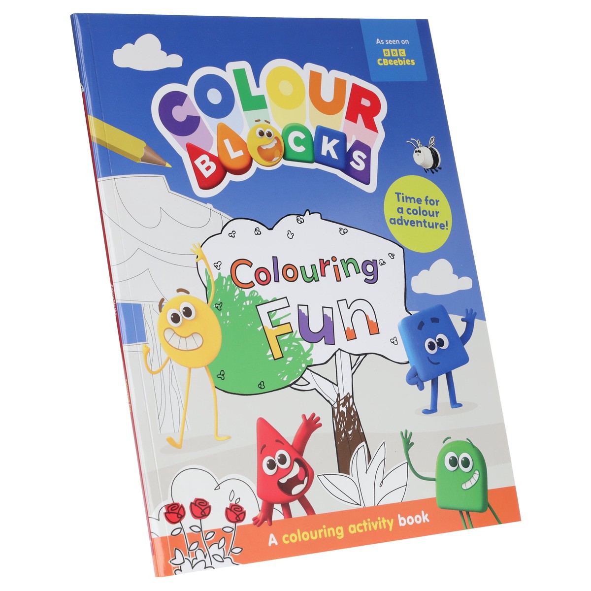 Colourblocks Colouring Fun: A Colouring Activity Book: Time for a colour adventure! - Ages 3-6 - Paperback
