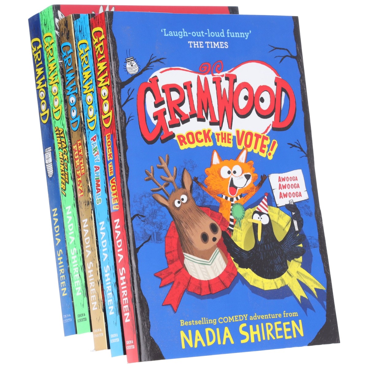 Grimwood Series by Nadia Shireen 5 Books Collection Set - Ages 6+ - Paperback