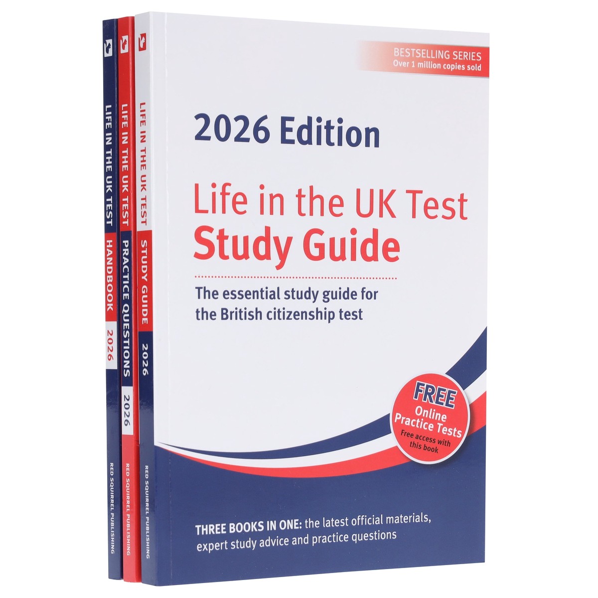 Life in the UK Test 2026 By Henry Dillon and Alastair Smith 3 Books Collection Set - Non Fiction - Paperback